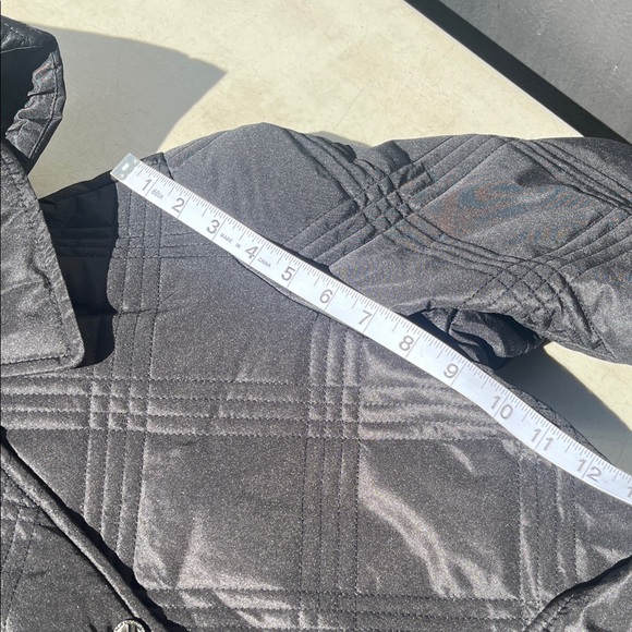 Jones New York Black Diamond-Quilted Puffer Jacket woman’s small NWT - Picture 14 of 16